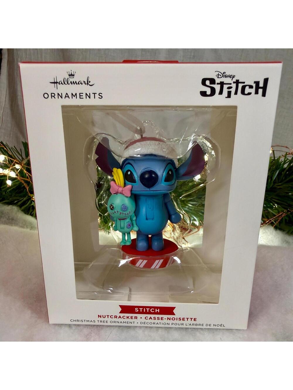 Stitch Nutcracker Ornament - Hallmark - Disney Stitch and Scrump - NRFB